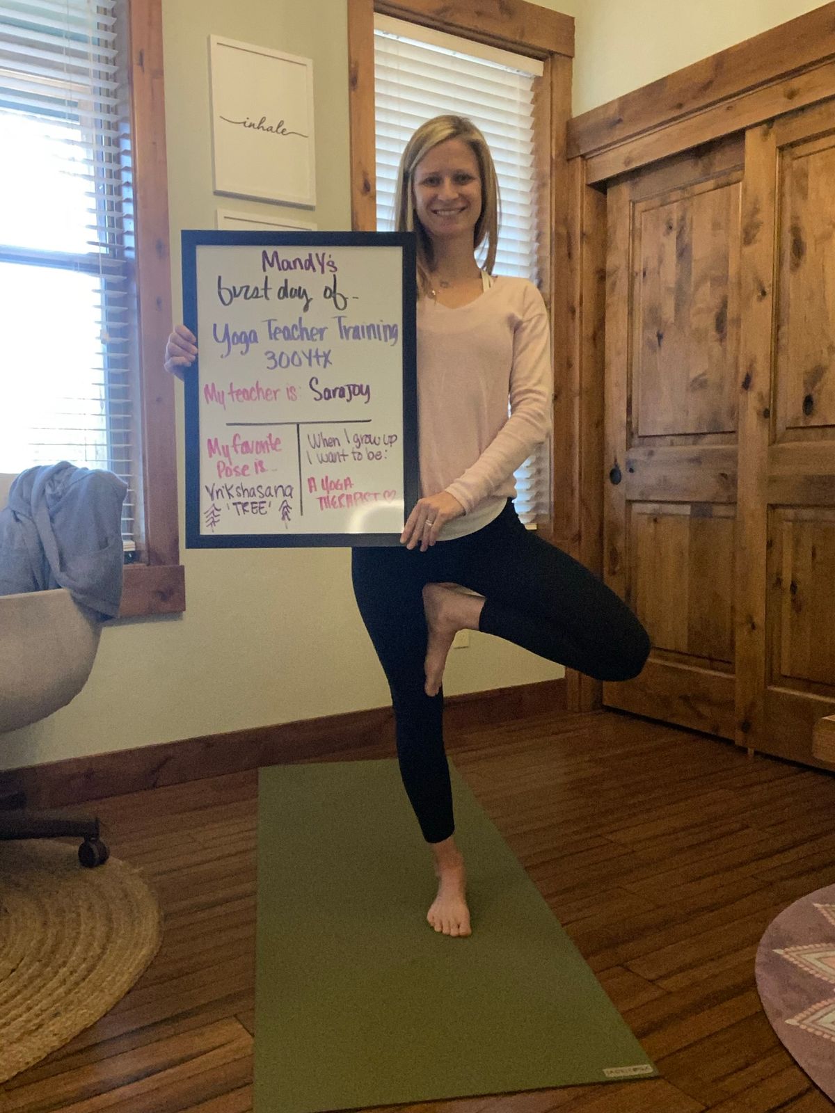 First day of my 300hr program