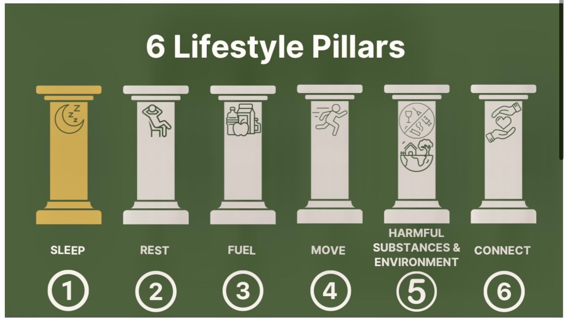Lifestyle Pillars (Ross Gardner, Health Coach)
