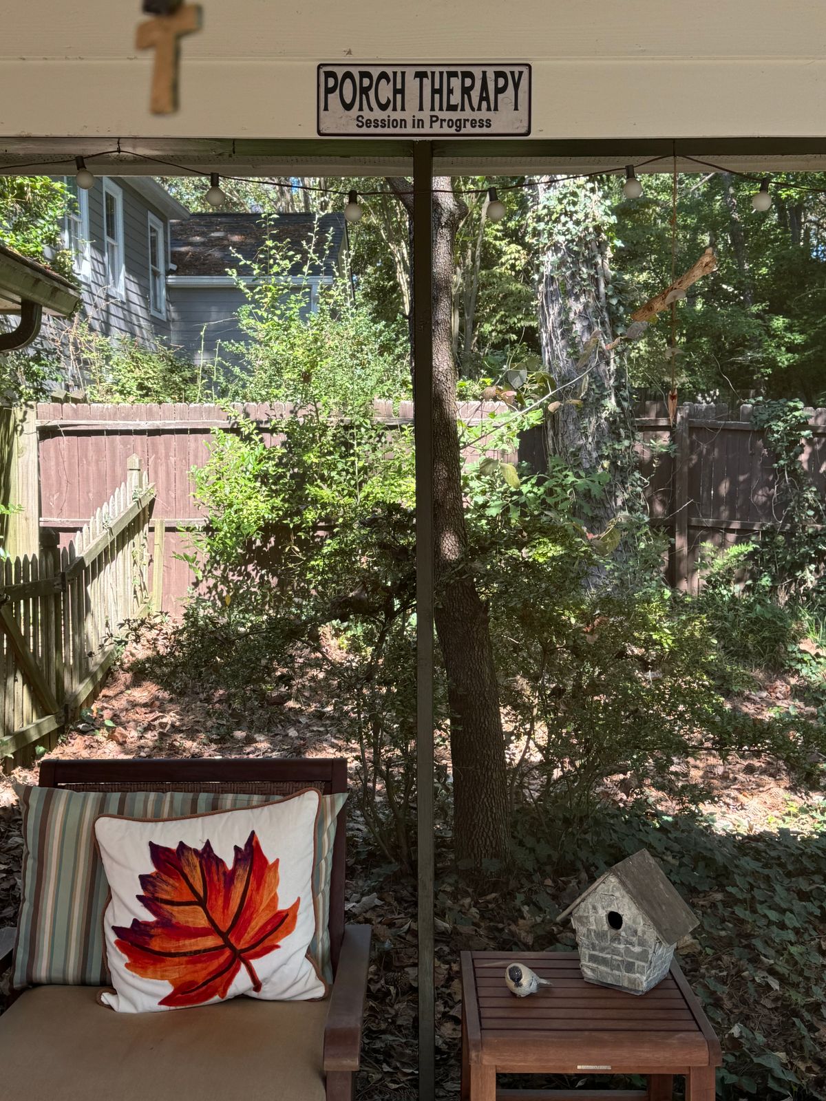 Finally! Less humidity. Less oppressive heat and it's easier to breathe.