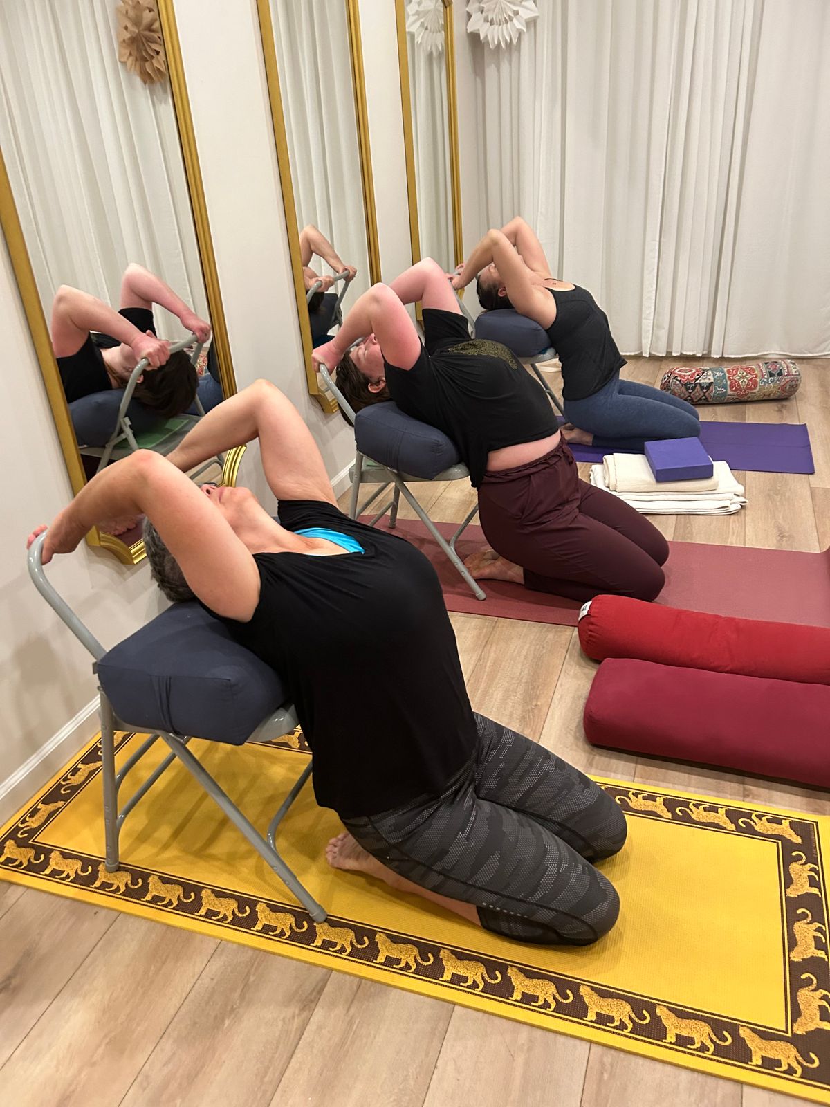 Even Easy Supported Backbends Can Be Done With a Chair