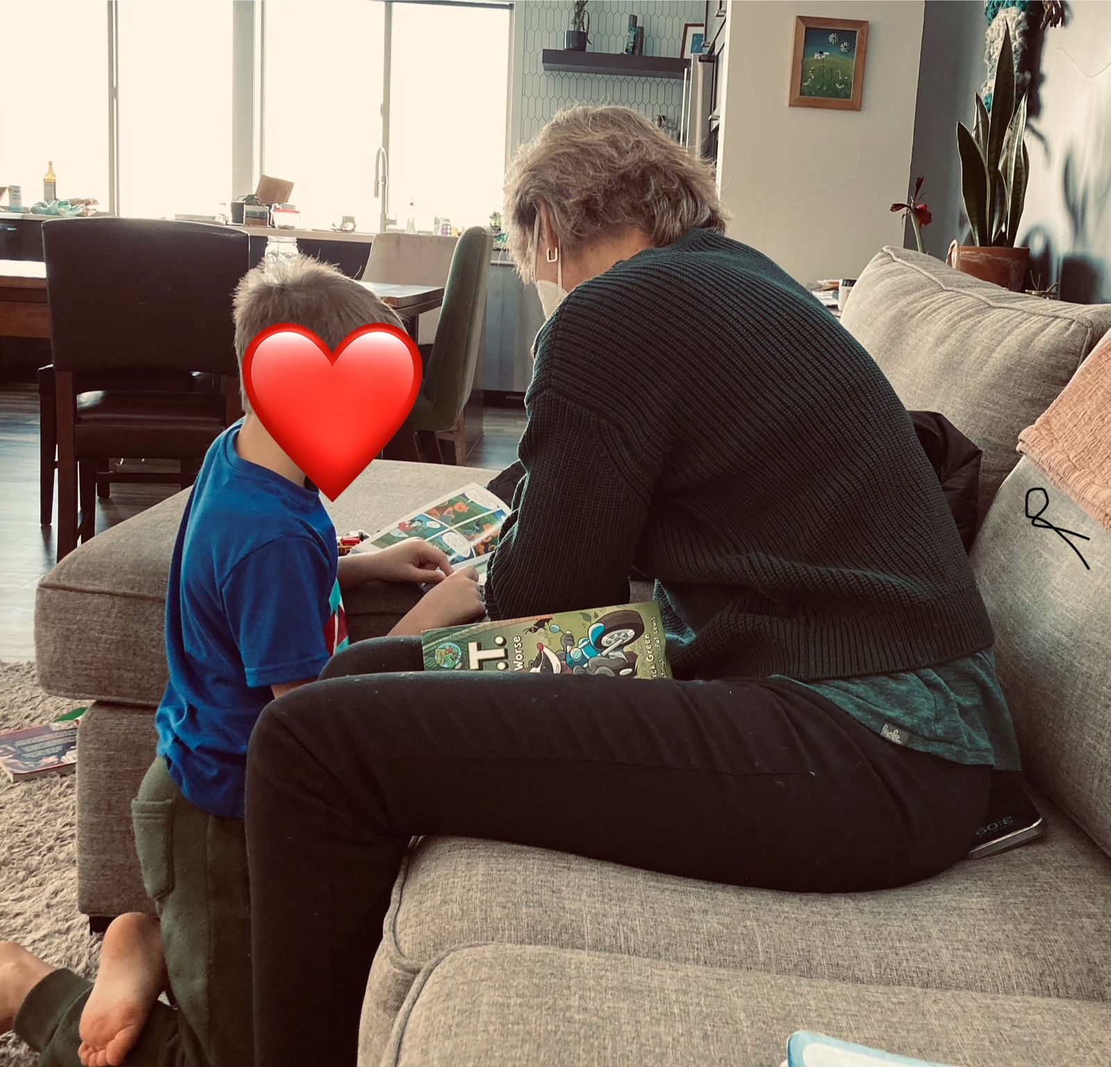 Special visitor from California 