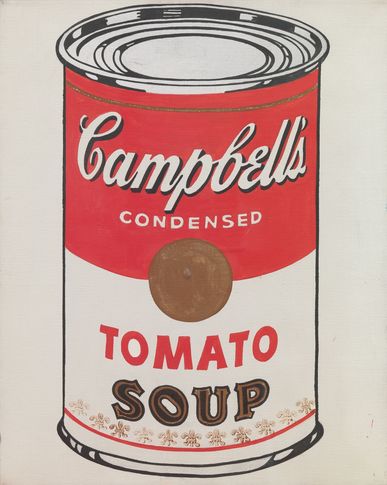 One of Andy Warhol's famous soup can
Photo Credit 