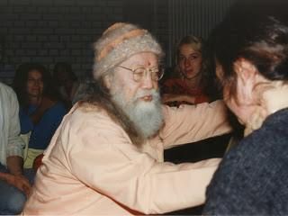 Swami Hariharananda Giri giving Kriya Yoga Initiation  