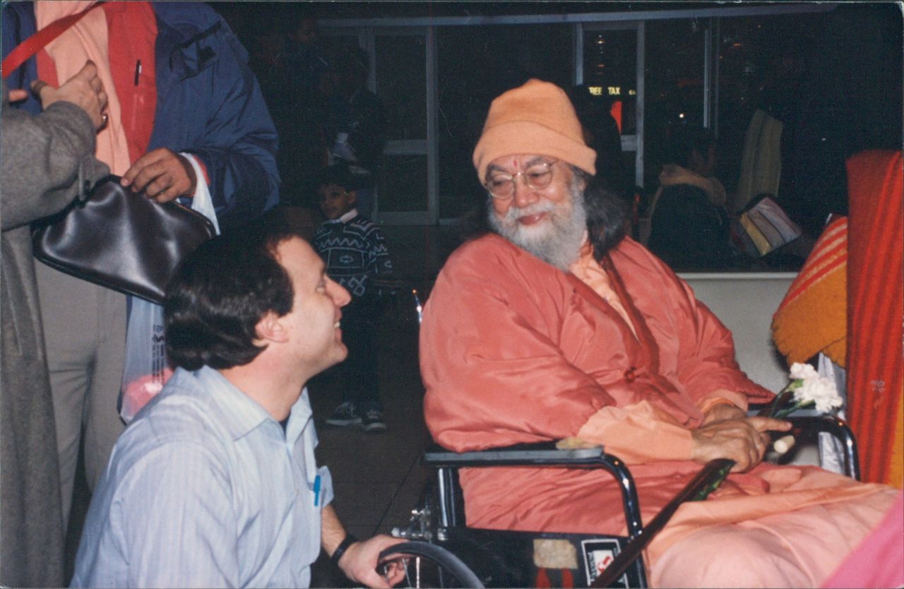 Baba Hariharananda and Don Baba JFK Airport 1 