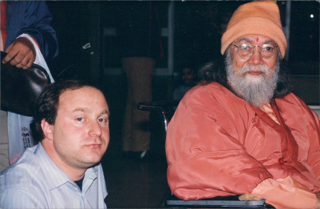 Baba Hariharananda and Don Baba JFK Airport 2 