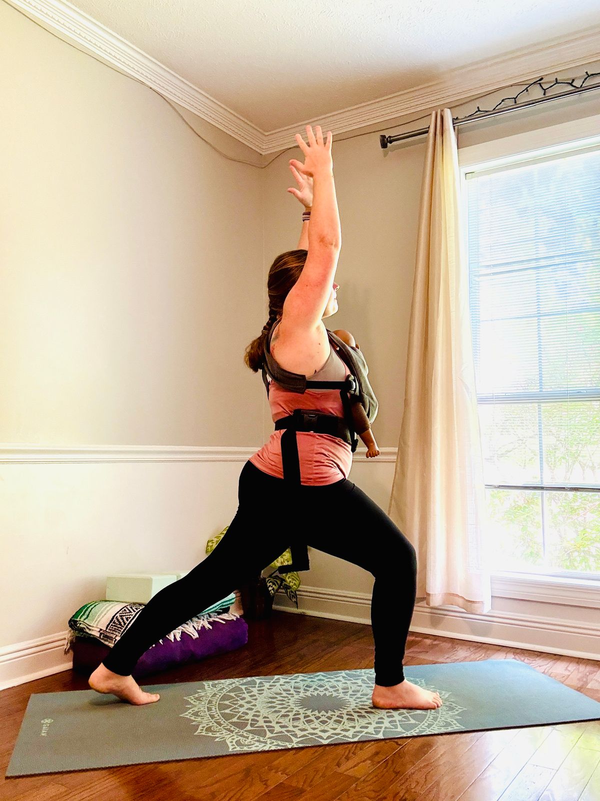 Repeat lunge on the other side