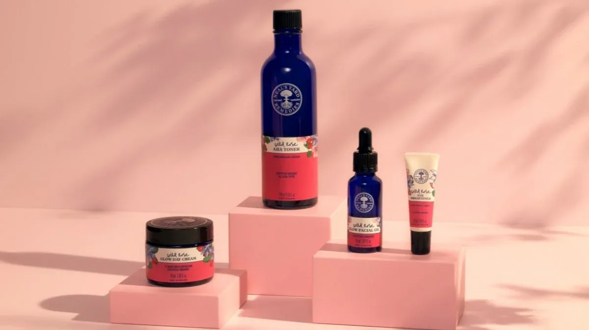 Neal’s Yard Remedies Wild Rose organic skincare products