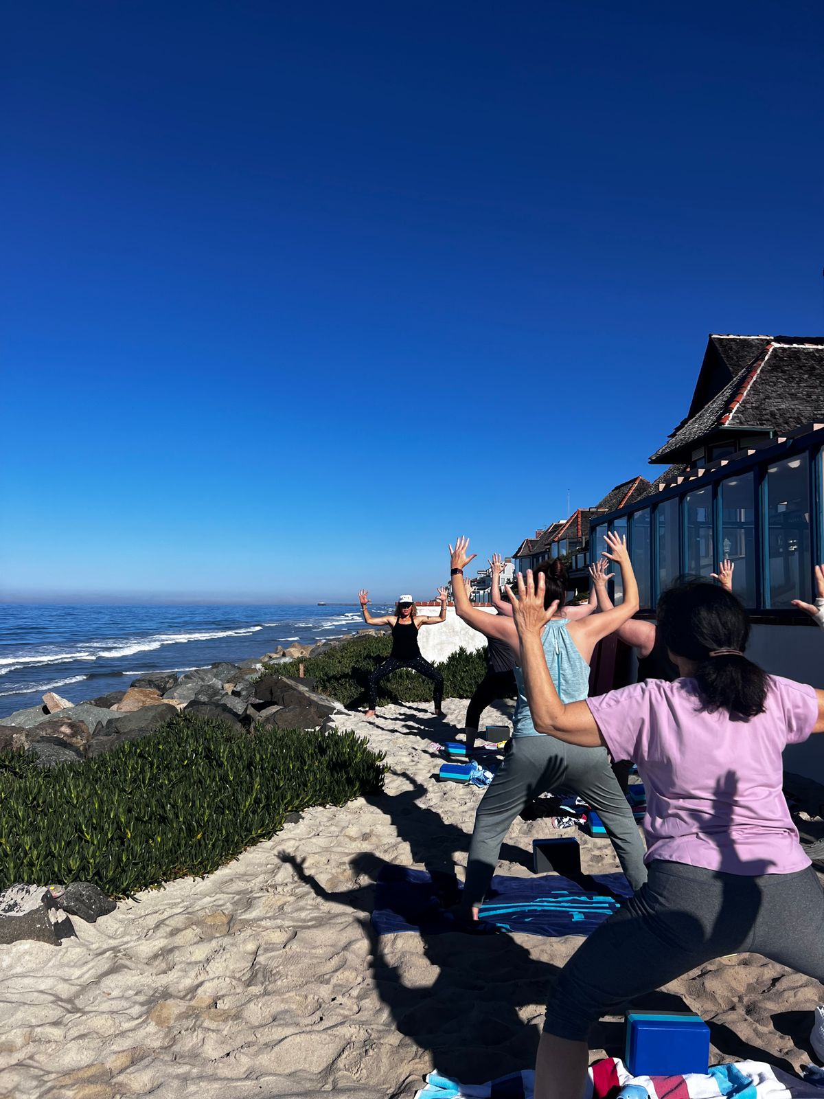Yoga in the Sand and Surf