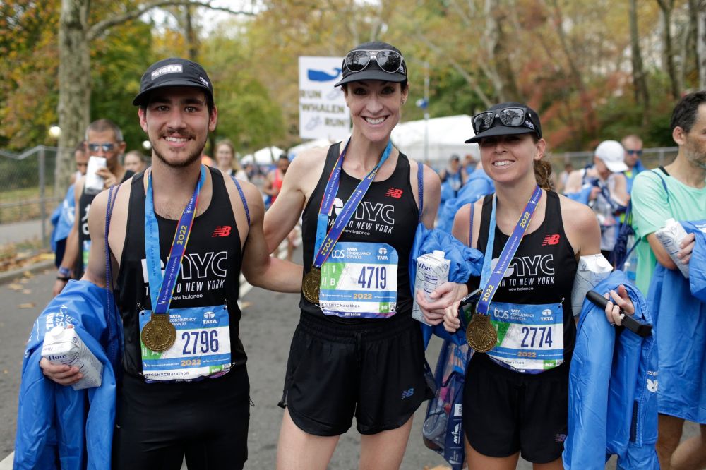 nyc marathon - finishers