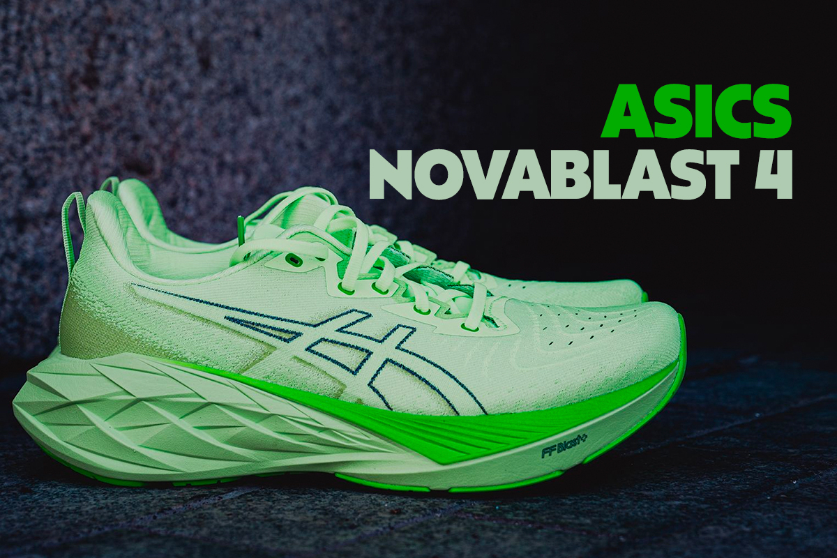 Asics Mens Novablast 4 - Green