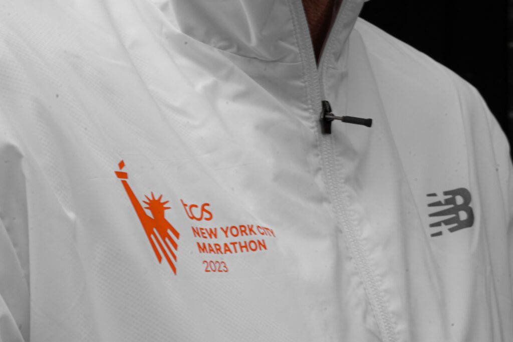 nyc marathon jacket logo