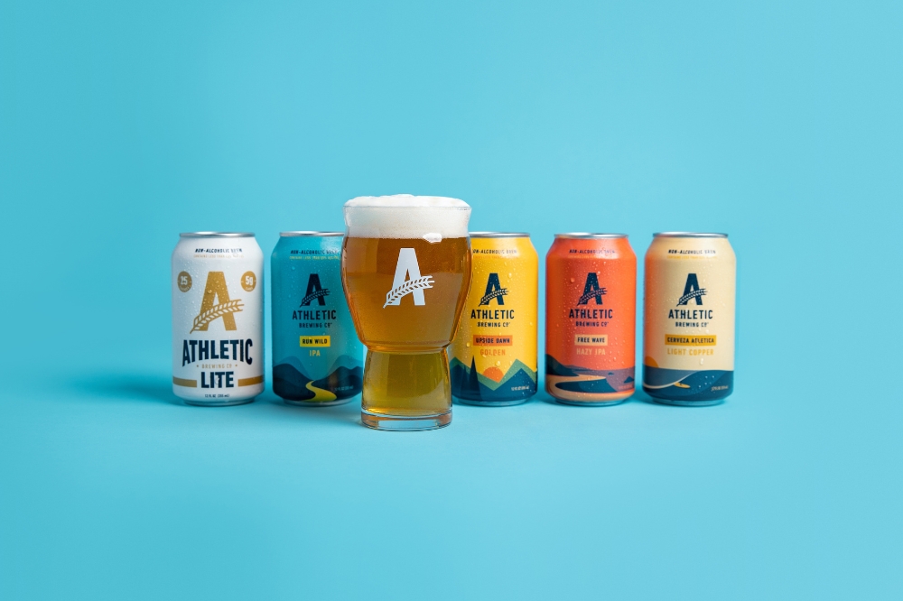 athletic brewing - beer lineup