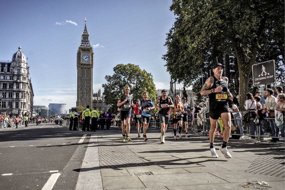 This is the sports bra I ran the London Marathon in