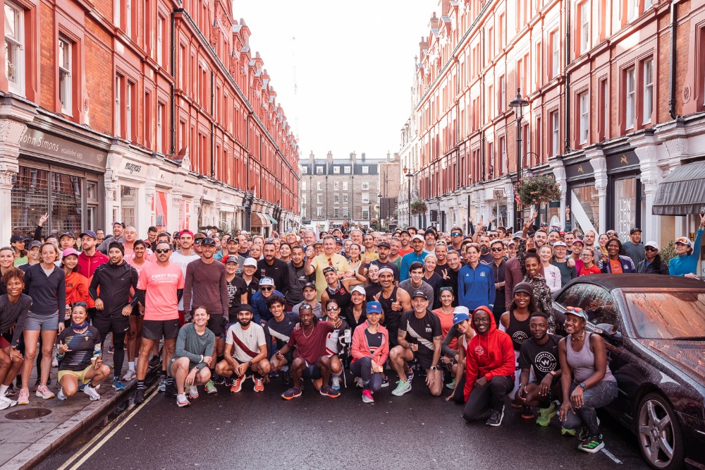 london marathon - tracksmith shakeout run 1