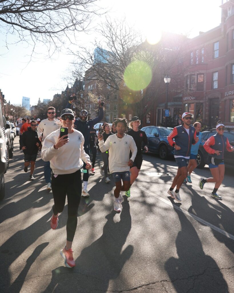 boston marathon - asics run