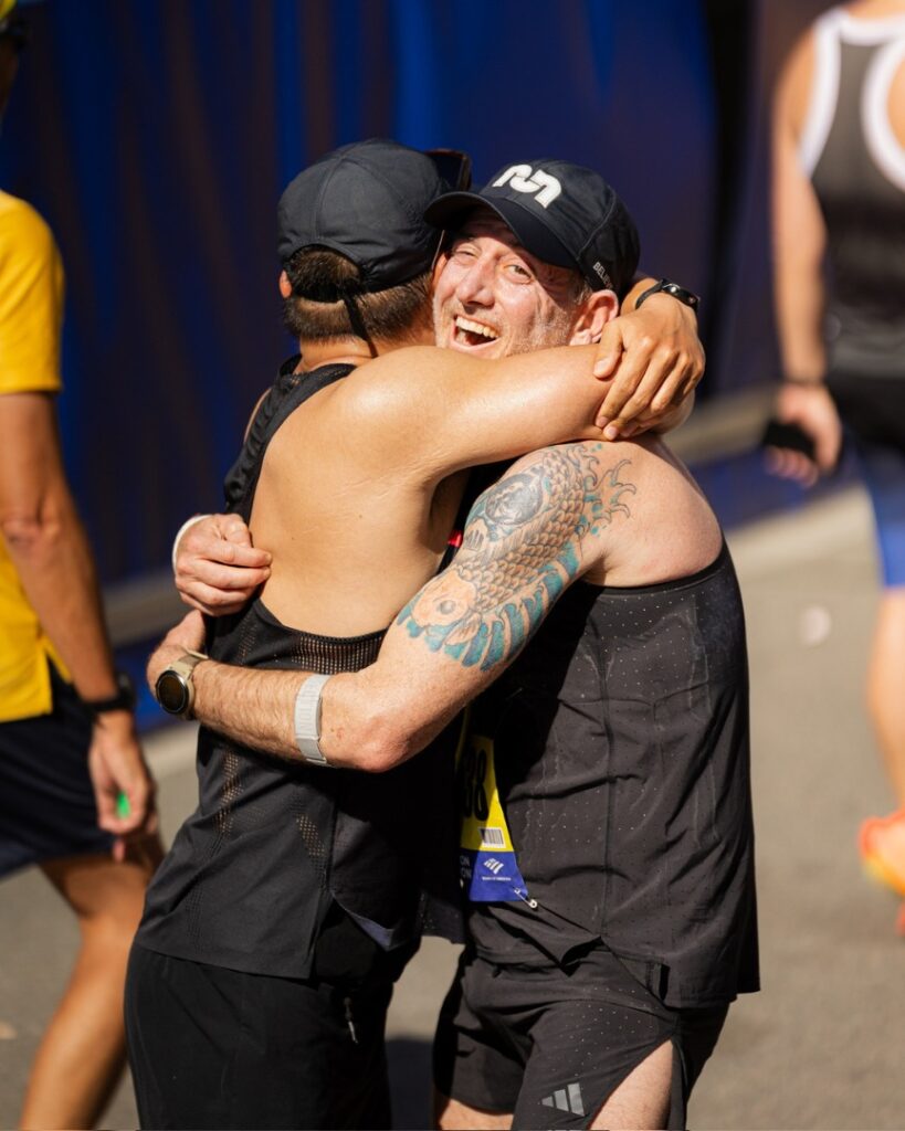 boston marathon - thomas hug