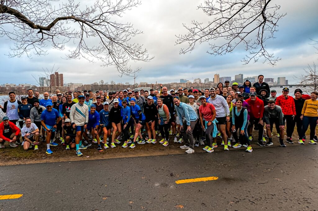 new balance boston - group photo