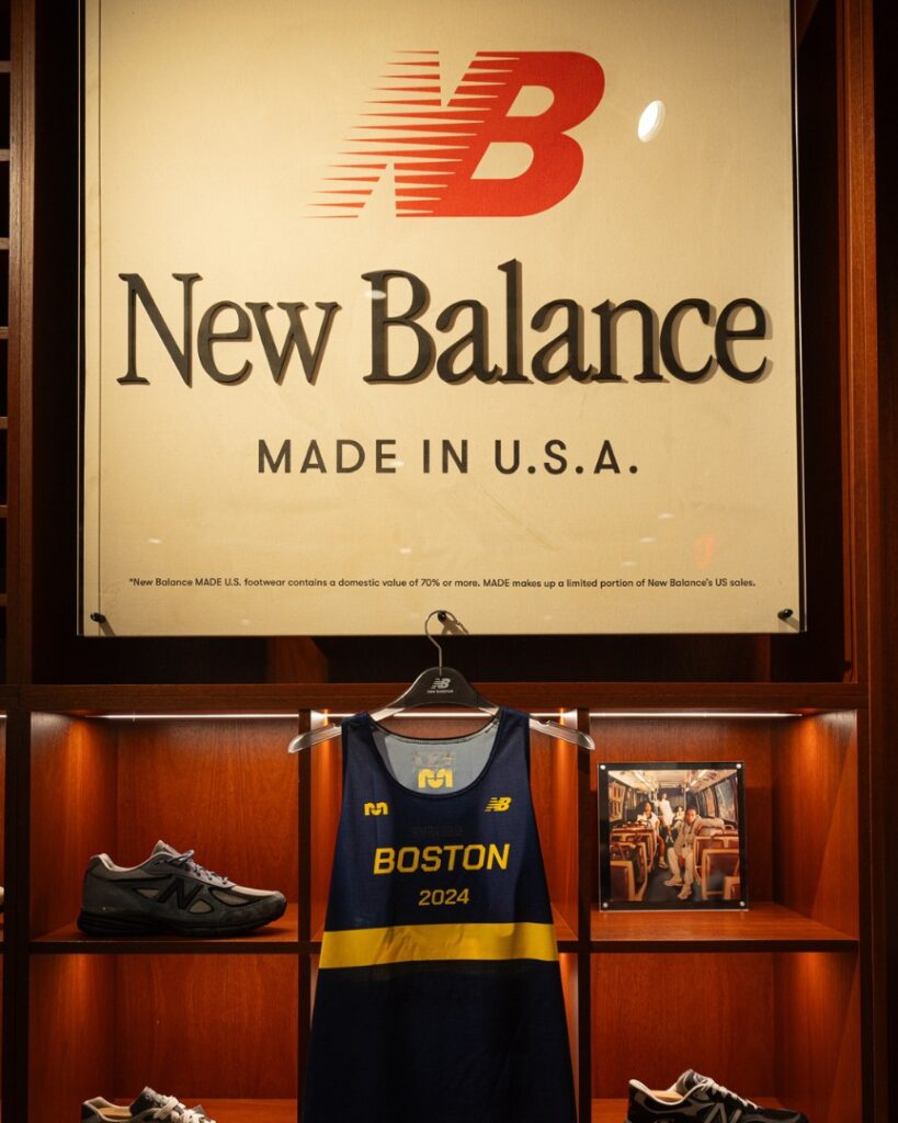 new balance - store sign