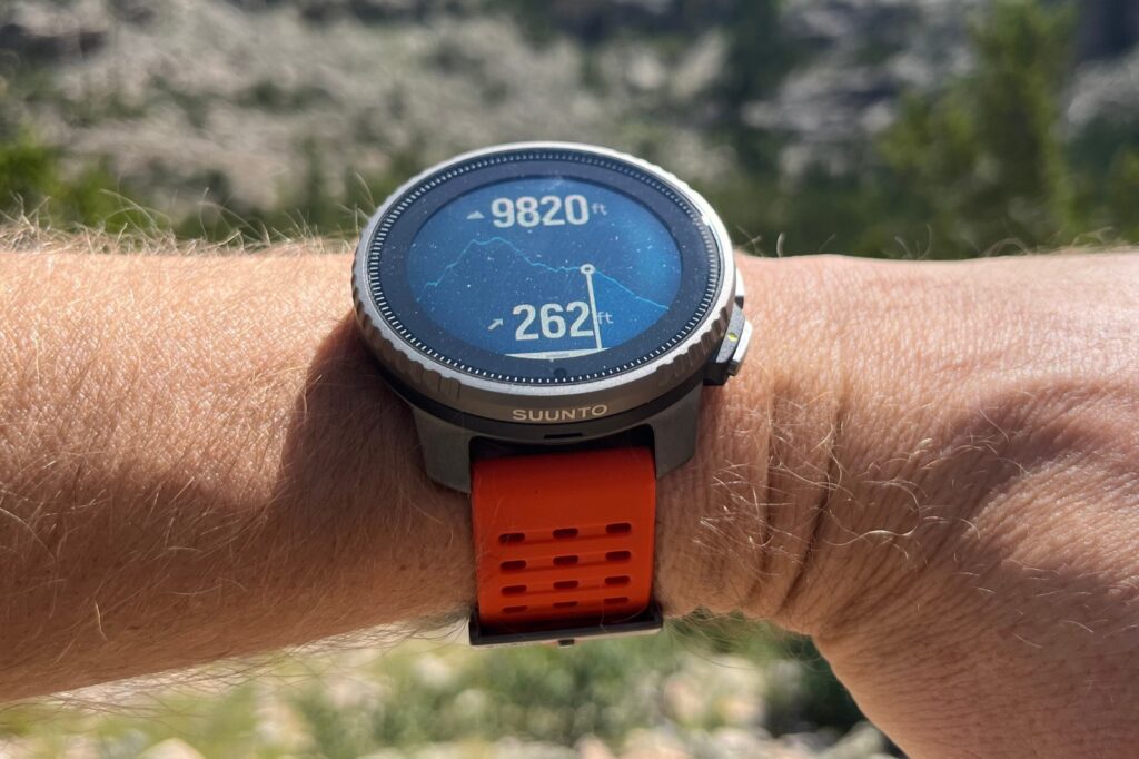 suunto vertical - wrist elevation