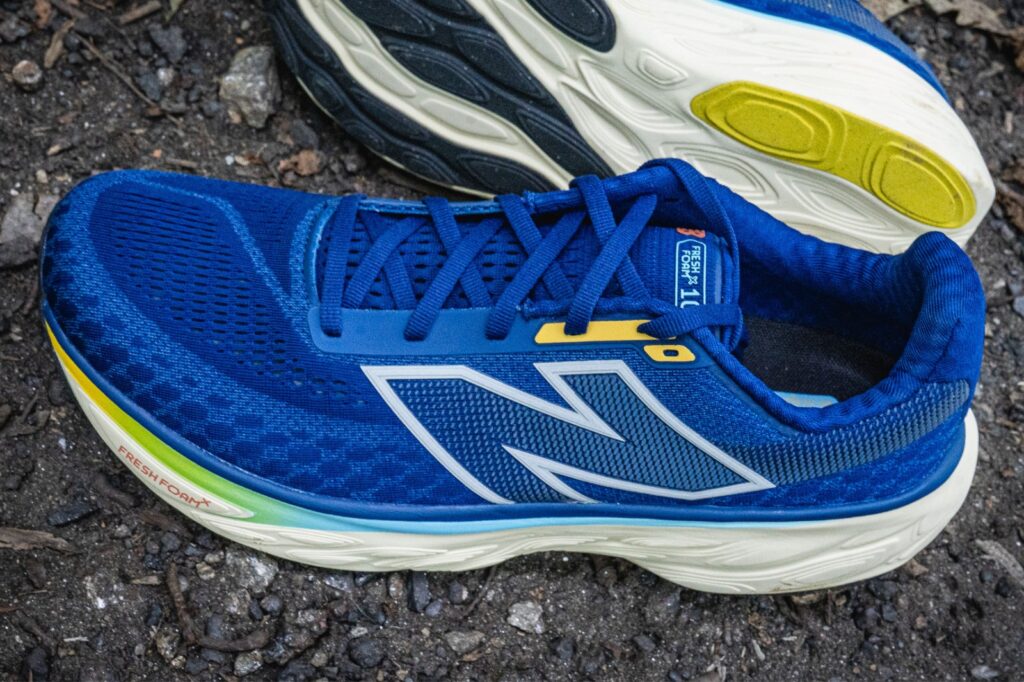 blue nb shoe