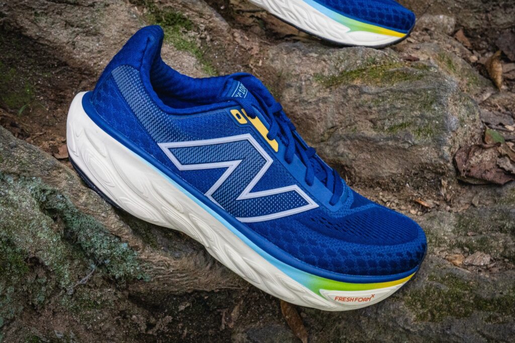 blue new balance shoe