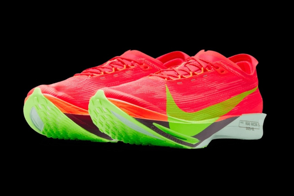 nike streakfly 2 - volt red both