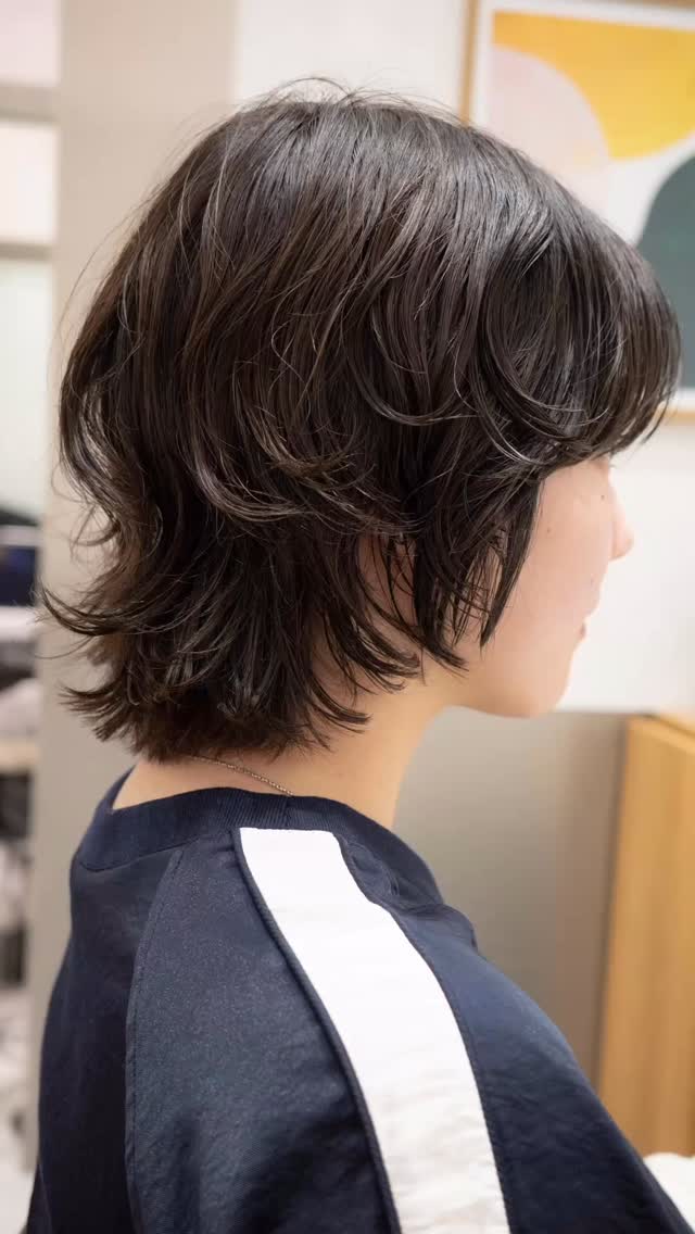 井上珠実🐥ショート/丸みショート/ボブ/原宿のスタイル写真