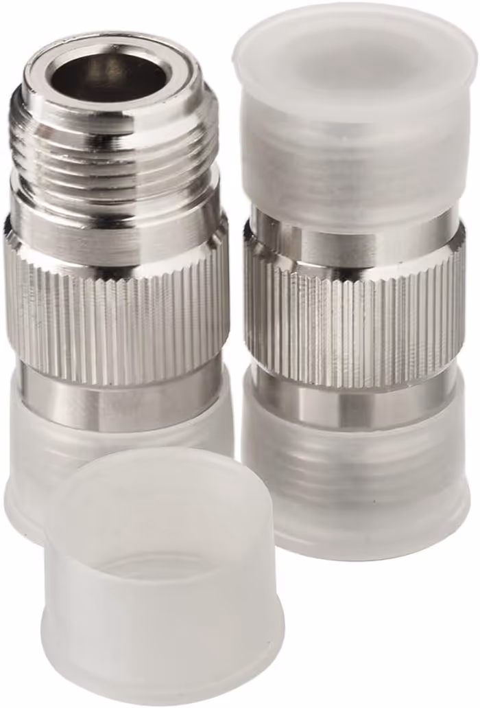 מתאם קואקסיאלי "חבית" N-Type (נקבה-נקבה) – N/Female to N/Female Adapter