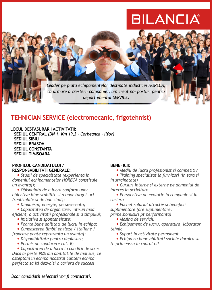 Anunturi Service 19092019