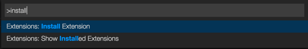 digite Install