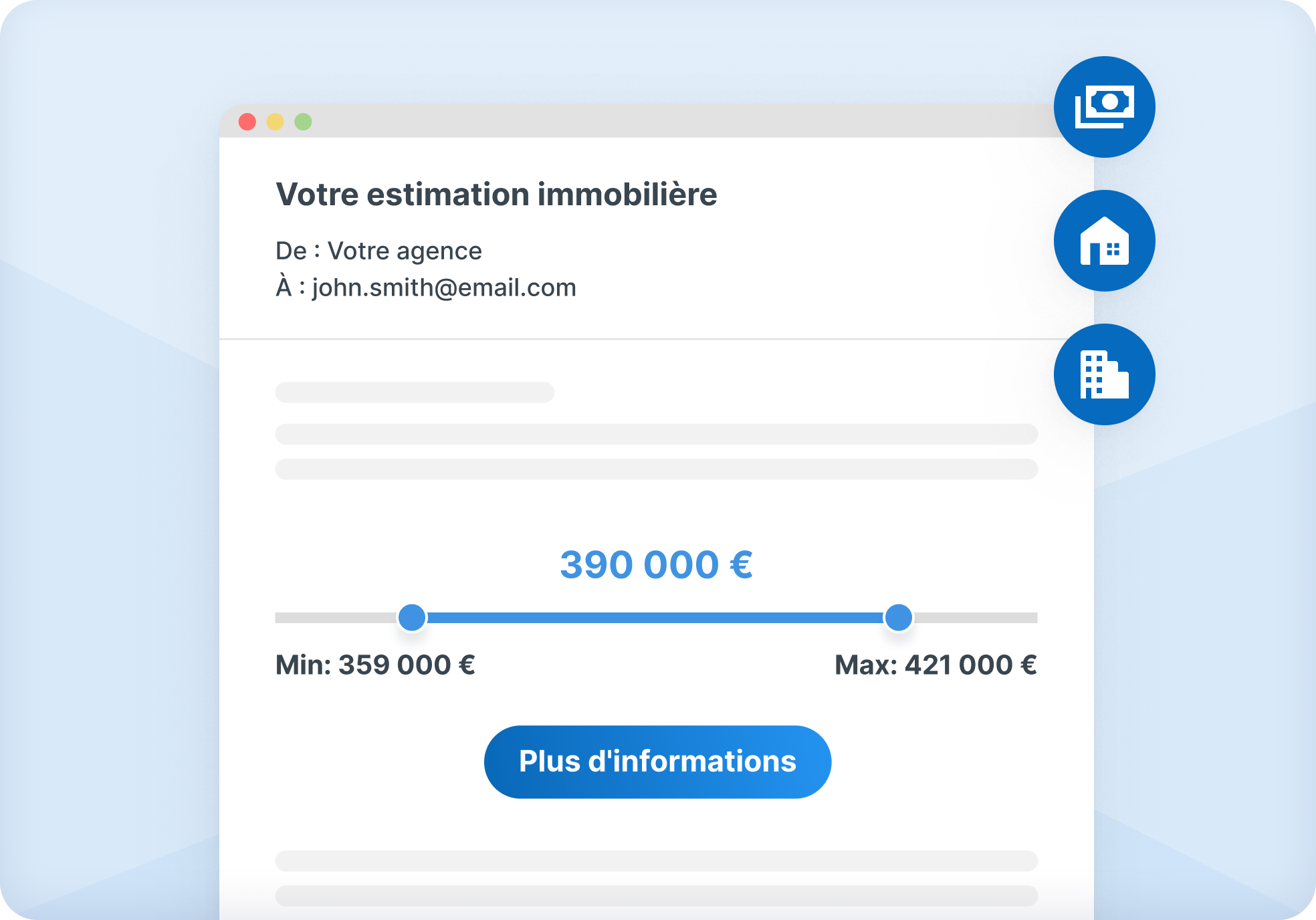 Lead Generator Outil d'estimation immobilière pour votre site web