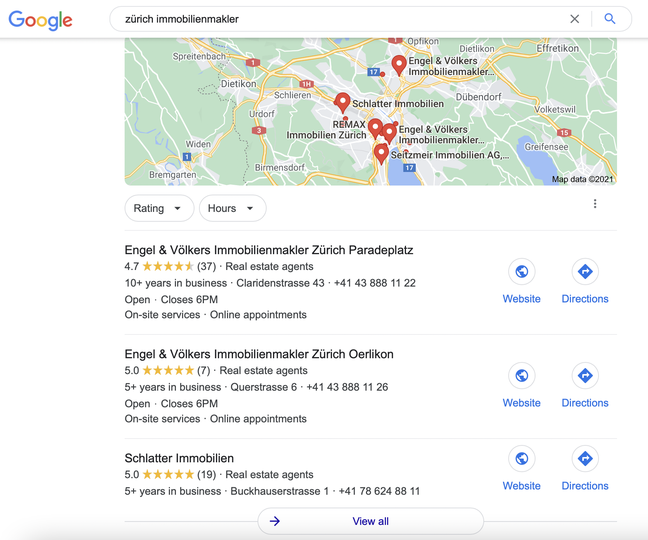 Google Search Zürich (3)