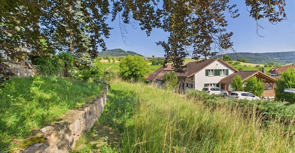 Propriété aménagée à Wölflinswil