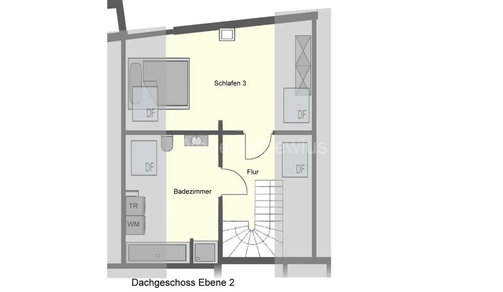 Bild 3: Attraktive 4-Zimmer-Maisonettewohnung mit Dachterrasse...