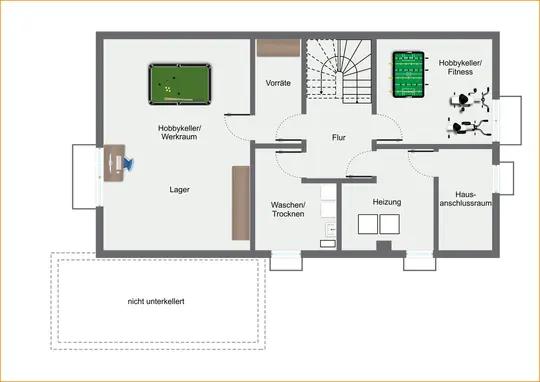 Bild 21: Gehobenes Wohnen mit der Familie mit ausreichend Platz für Homeoffice