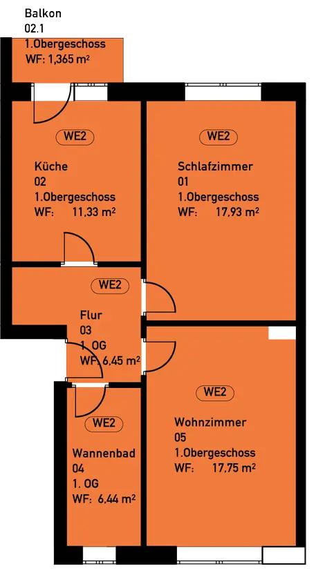 Bild 8: PROVISIONSFREI -  Leerstehende sanierungsbedürftige Wohnung in Köln Kalk