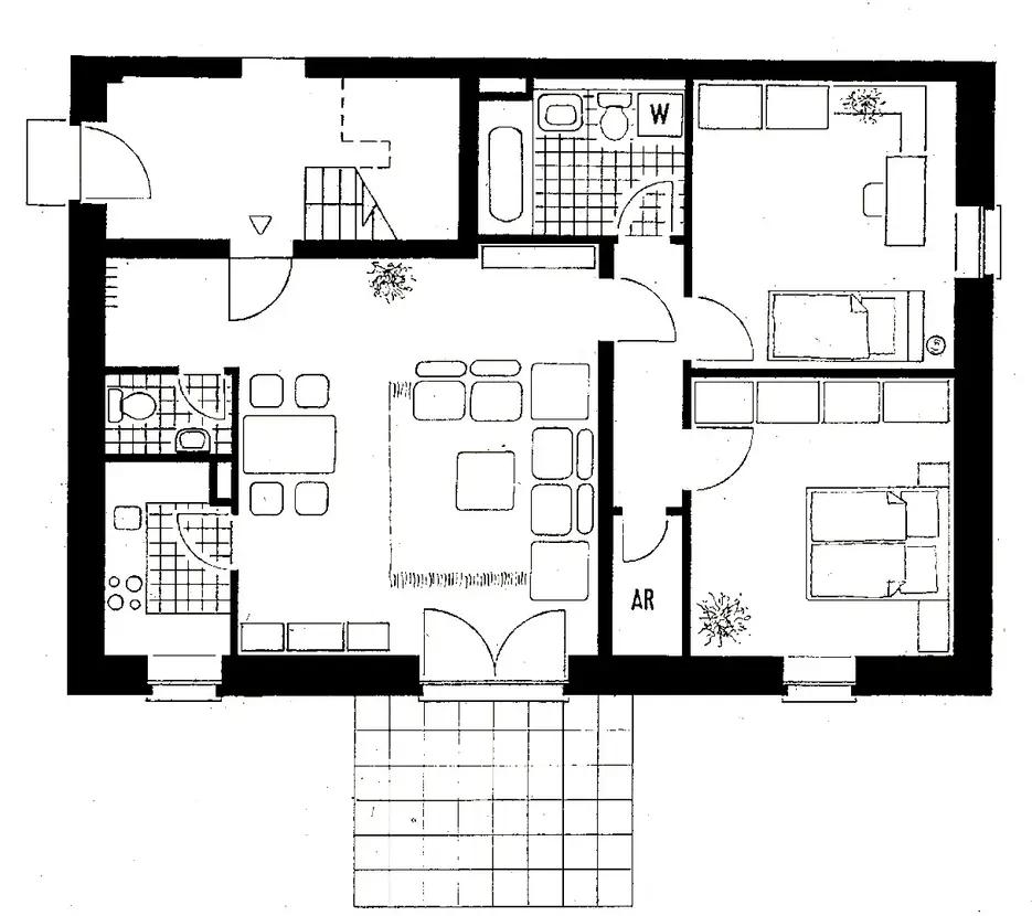 Bild 12: 3-Zimmer-EG-Wohnung / Wohnjuwel mit Terrasse in denkmalgeschützter Hofanlage