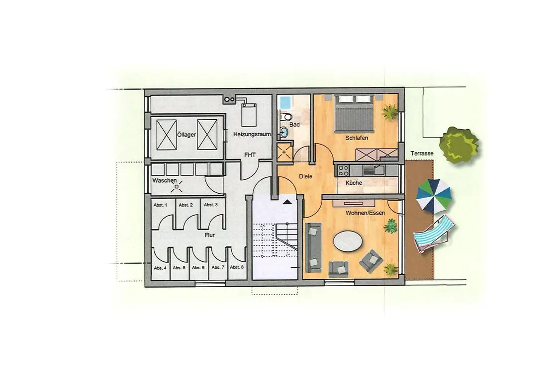 Bild 25: ETW // Raumwunder mit Terrasse & Garten