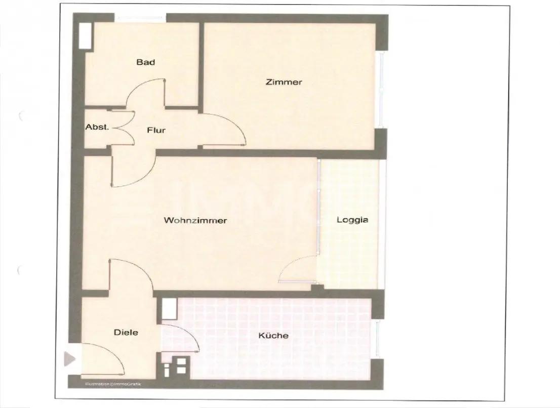 Bild 3: Ideale 2-Zimmer-Wohnung für Selbstnutzer in zentraler Lage