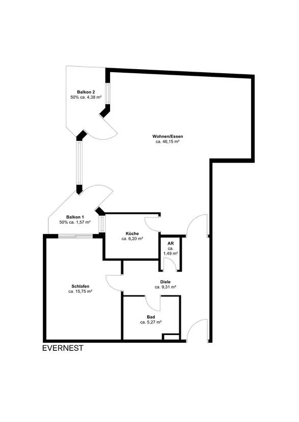 Bild 14: Barrierefreie Wohnung mit TG-Stellplatz in zentraler Lage Bayenthals!