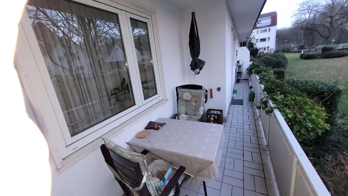 Bild 21: 90-qm EG-Wohnung, Rodenkirchen Rheinauen, Balkon, TG-Stellplatz, provisionsfrei