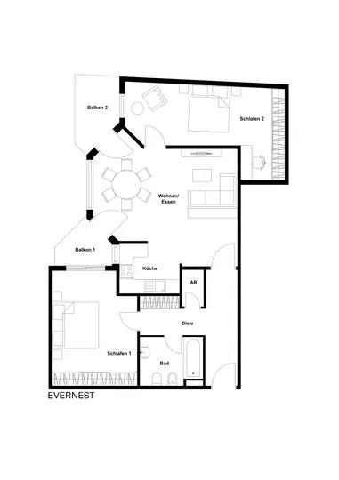 Bild 17: Barrierefreie Wohnung mit TG-Stellplatz in zentraler Lage Bayenthals!