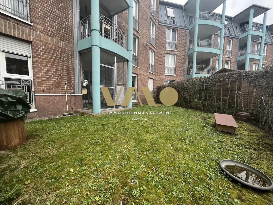Bild 1: Rarität: 3-Zimmerwohnung mit Garten in unmittelbarer Rheinnähe zu verkaufen!