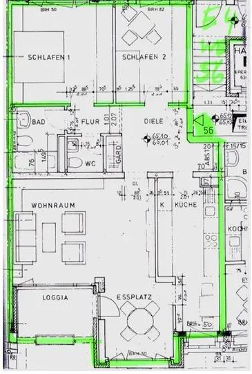 Bild 16: SCHÖNE HELLE 3 ZIMMER-WHG. MIT BALKON DIREKT AM RHEIN, bezugsfrei ab 15.05.2024