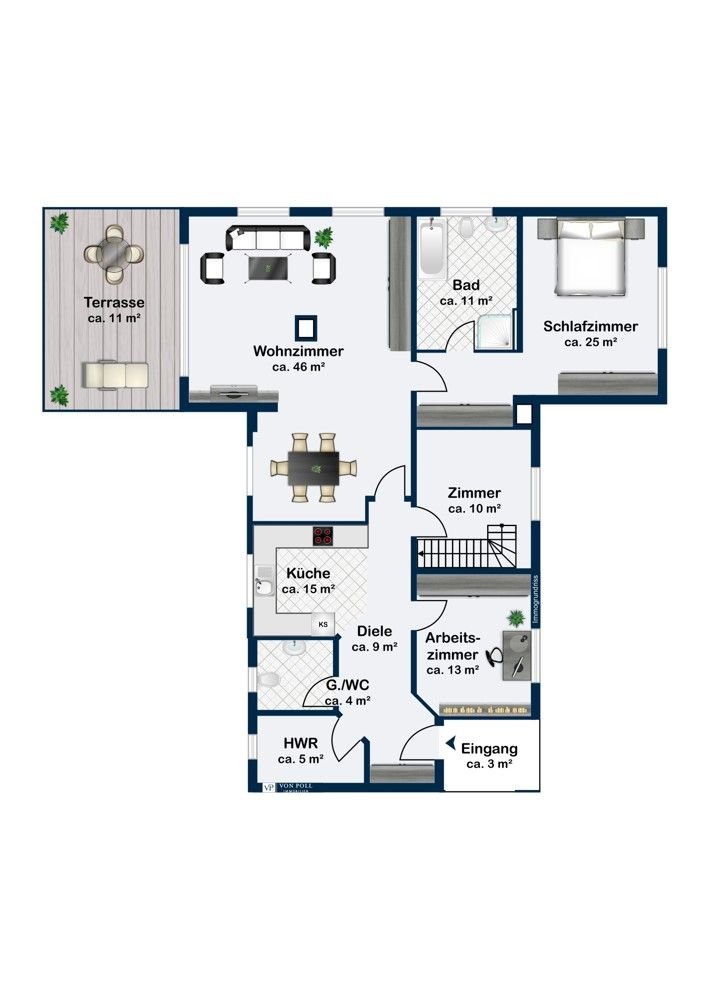 Bild 23: Bieterverfahren: Moderne Wohnung in ruhiger Lage mit viel Platz für die ganze Familie