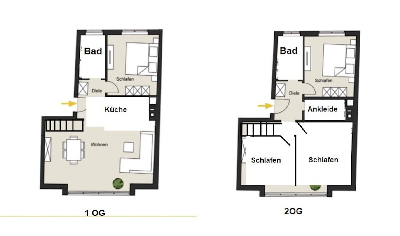 Bild 11: Stadtwohnung auf 2 Etagen mit modernem Umbaukonzept // Südstadt-Köln