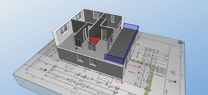 Bild 15: Architektenhaus kurz vor Fertigstellung - KFW 55 einziehen und genießen