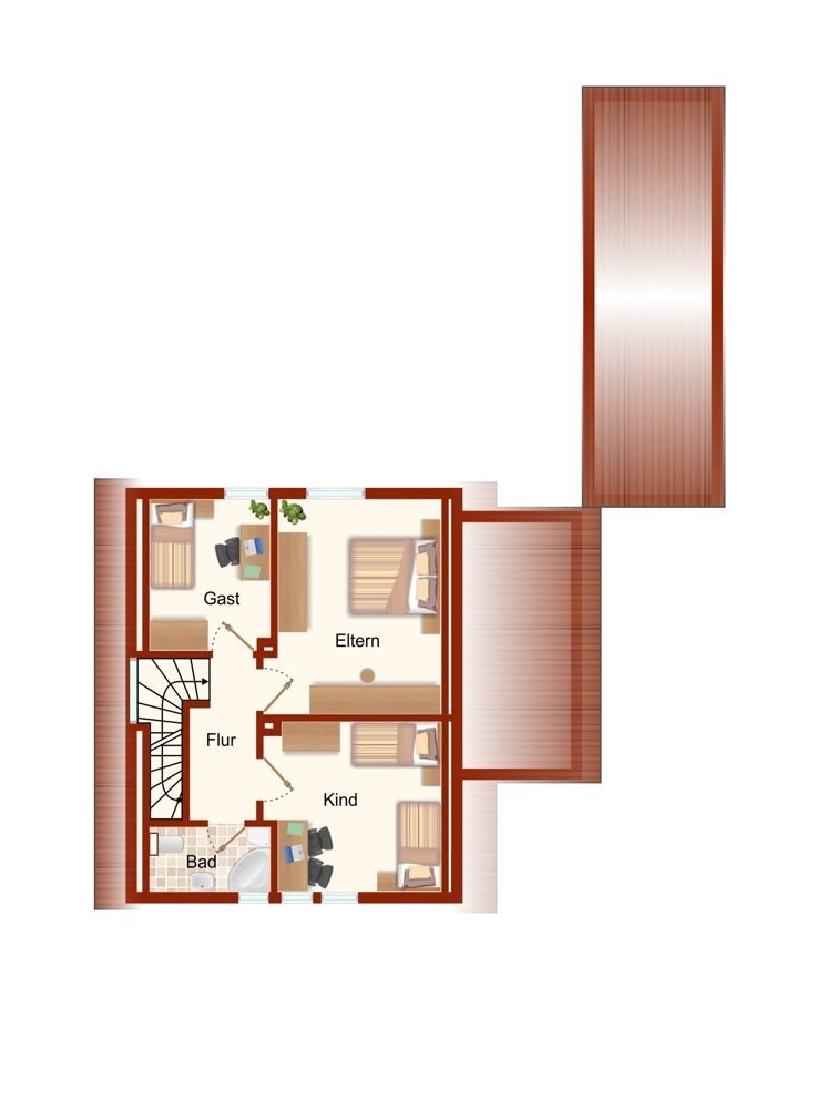 Bild 34: Zum Grundstückspreis: Freistehendes Einfamilienhaus  mit überdachter Terrasse und großem Garten!