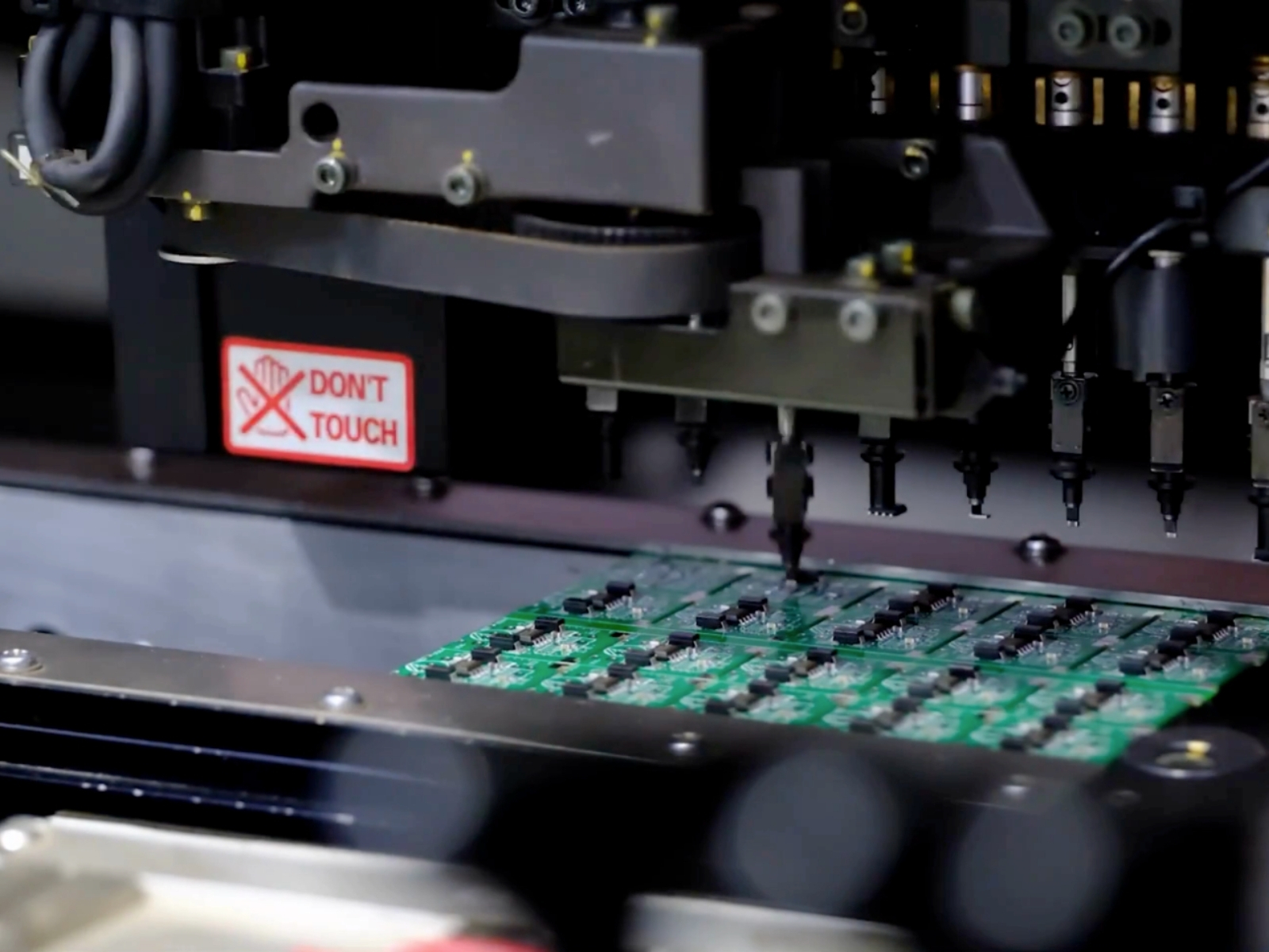 In-house SMT and PCB assembly at a Blackcat manufacturing facility