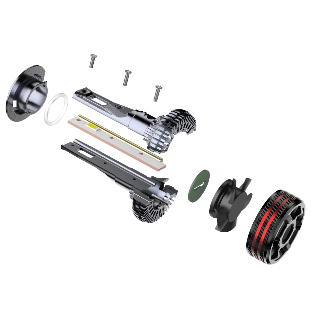 LED Bulb 120W exploded view